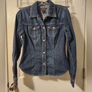 Vintage Guess Jean Jacket/Top  Large